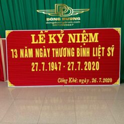 Chữ viết hội trường