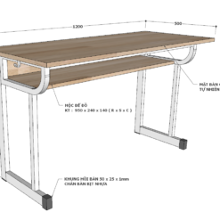 Bàn ghế học sinh THCS
